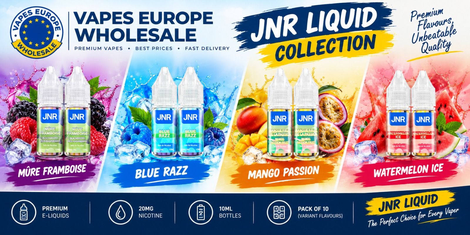 JNR Liquid: Overzicht van Varianten en Productspecificaties
